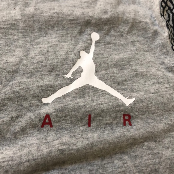 Jordan Jumpman Gray Elephant Short Sleeve Tee - Picture 5 of 5